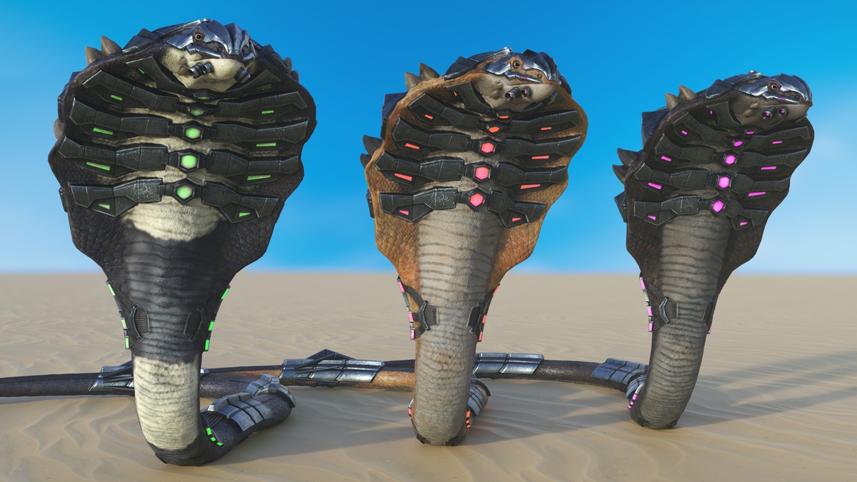 Sci-Fi Armored Cobra
