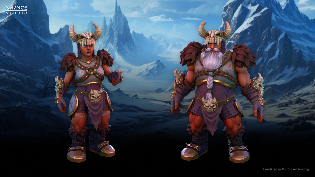 Stylized Nordic Warrior Outfit