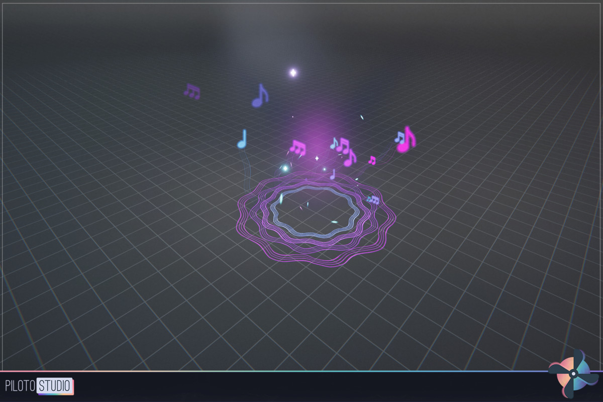 Stylized Magical Music VFX Pack