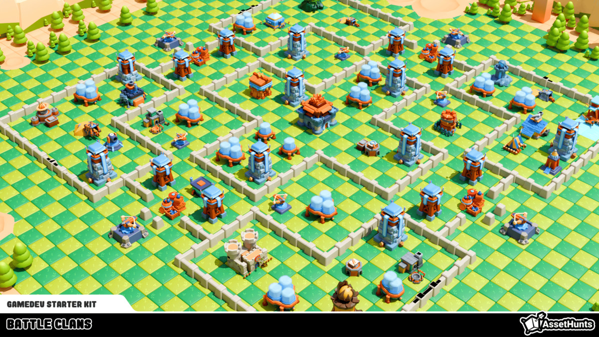 GameDev Starter Kit - Battle Clans