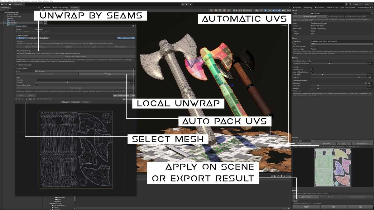 AutoUnwrap - Easy & Quick UVs