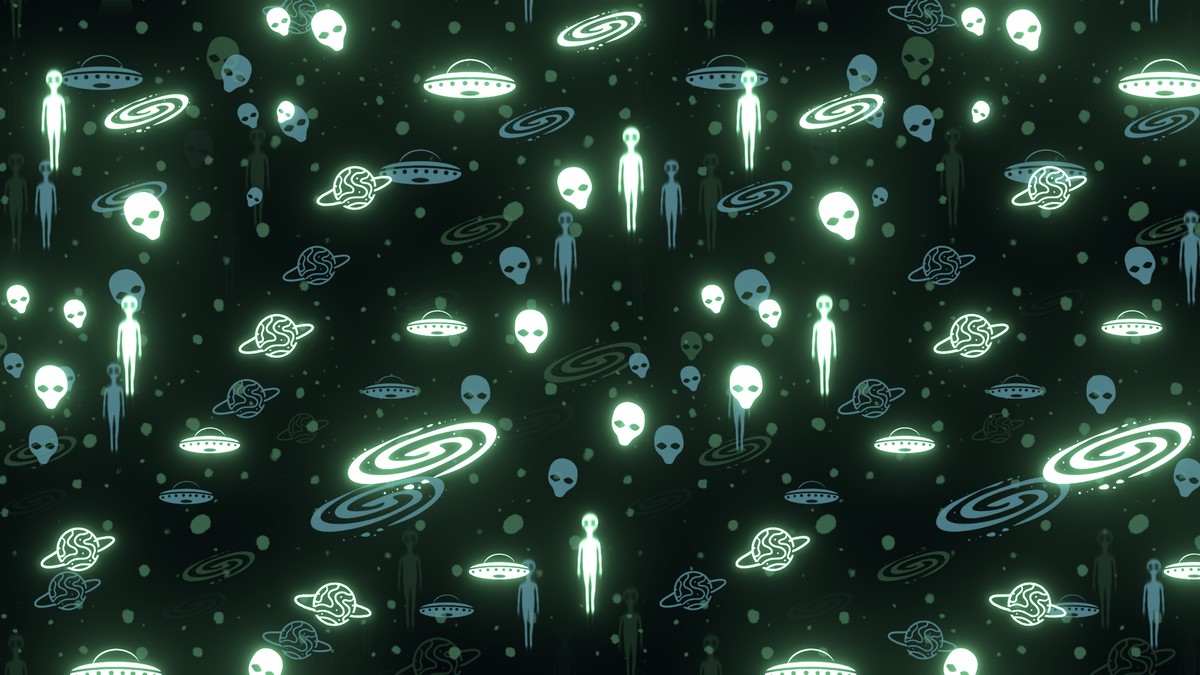 Space & Alien Background Shader