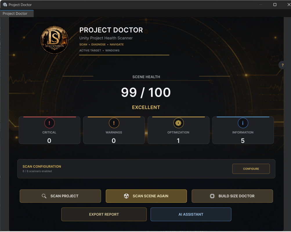 Project Doctor - Project Health Scanner