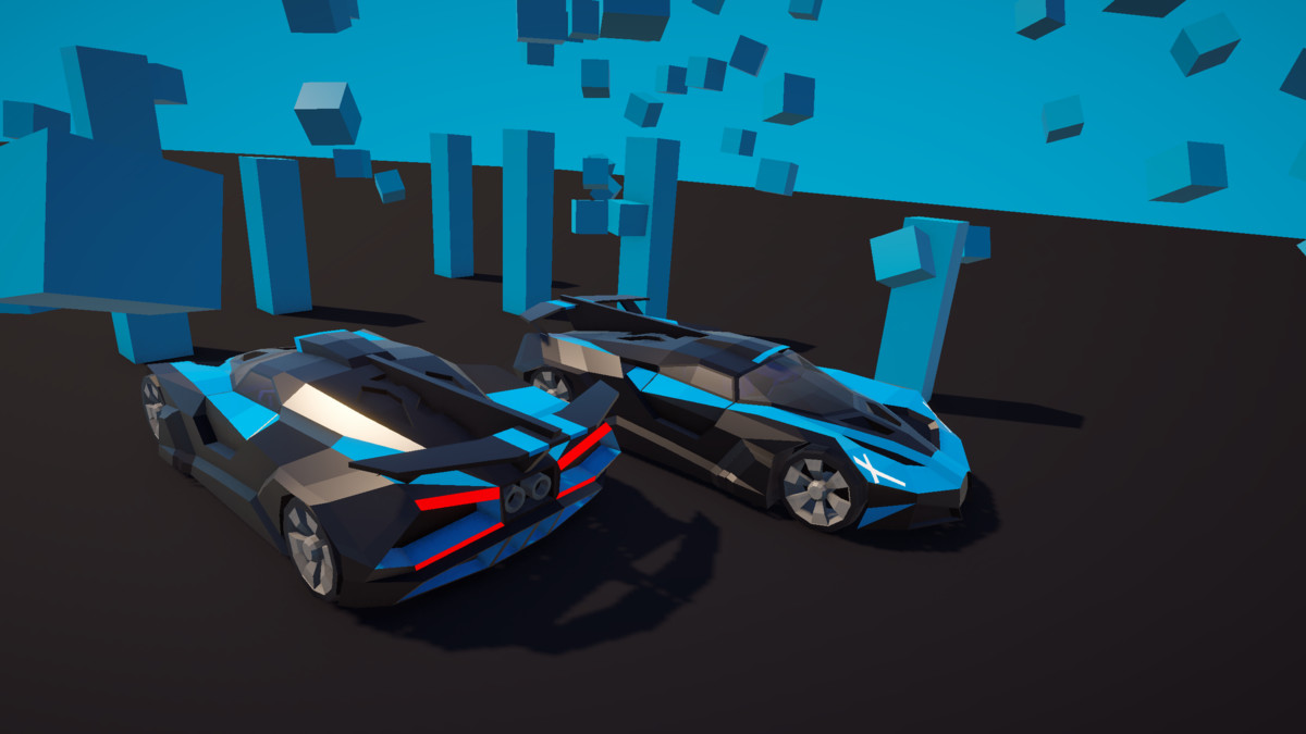 Low Poly Premium Hypercars – 10 Pack