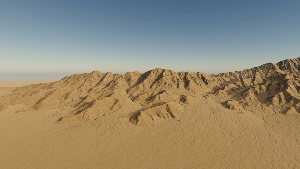 Mojave National Preserve Real-World Terrains 8K