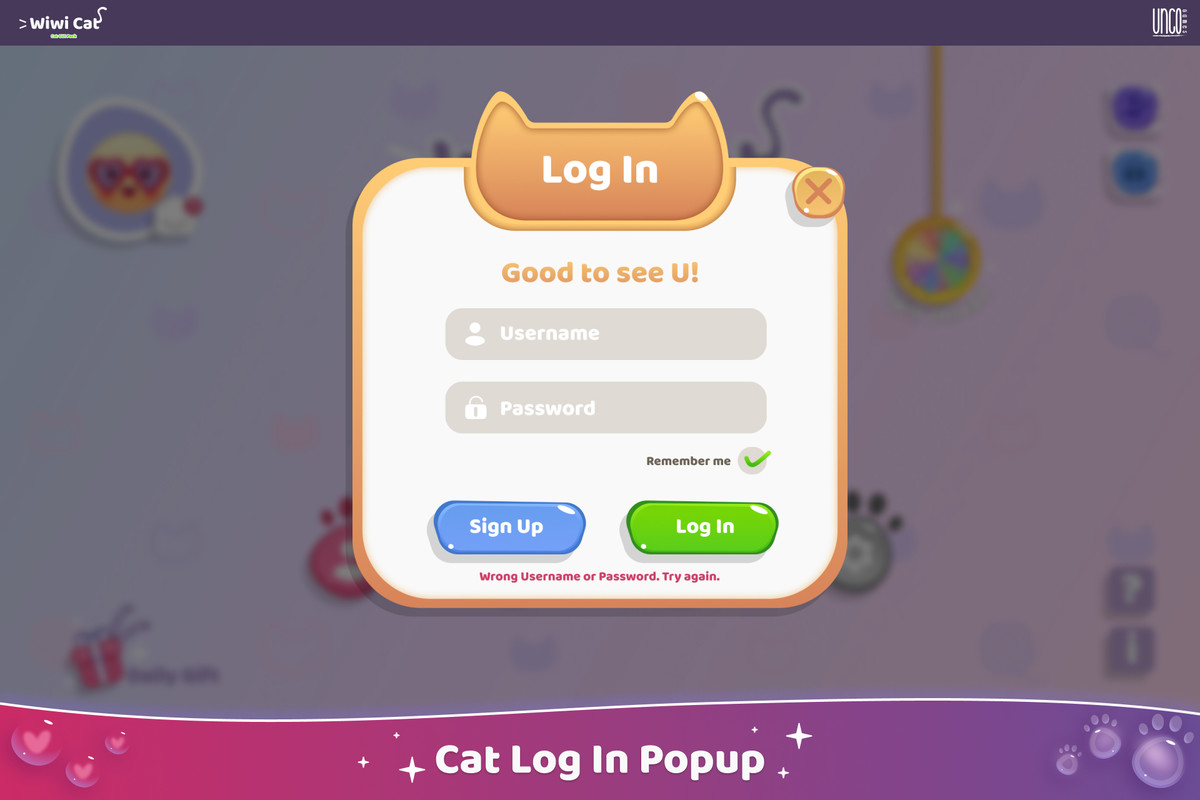 Casual GUI (WiWi Cat)