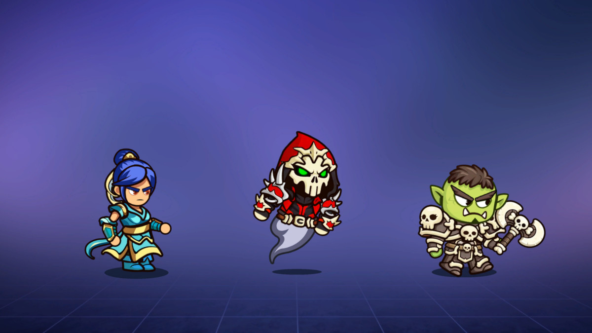 30 Fantasy Heroes – 2D Stylized Animated Pack