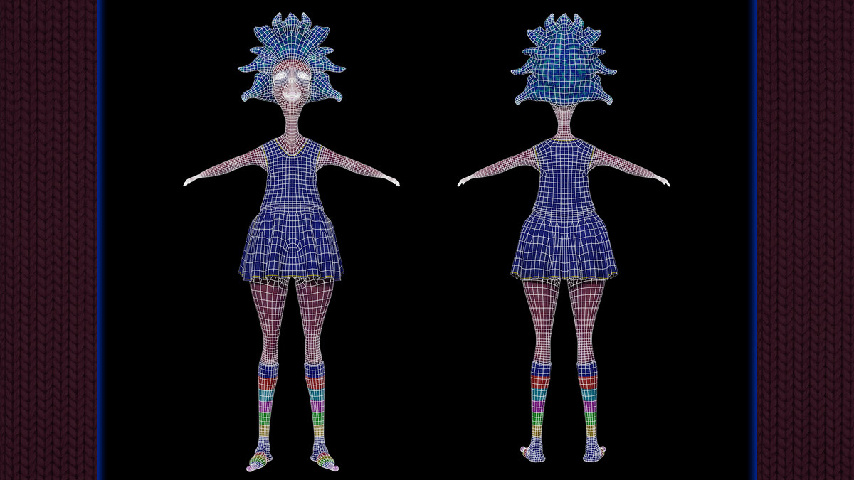 Cartoon Stylized Character - Chocolatta