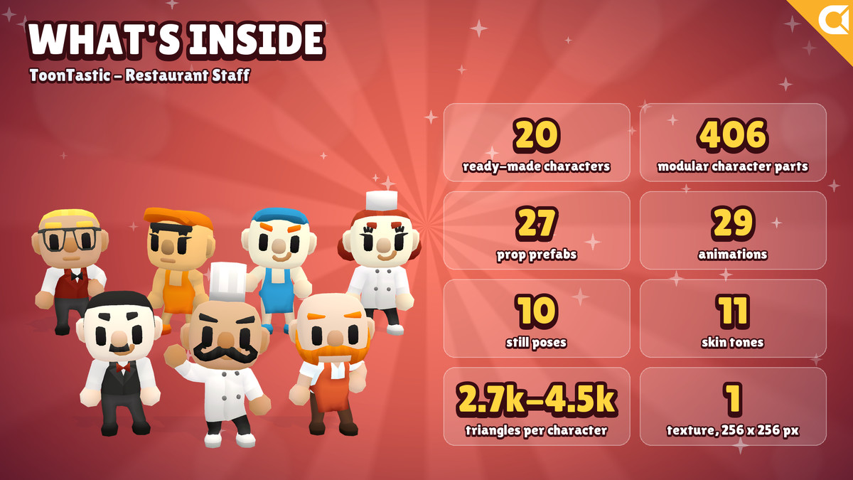ToonTastic - Restaurant Staff