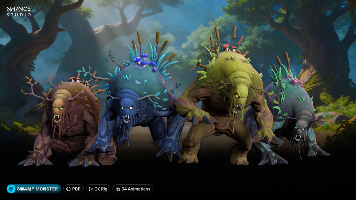 Stylized Forest Creatures Pack