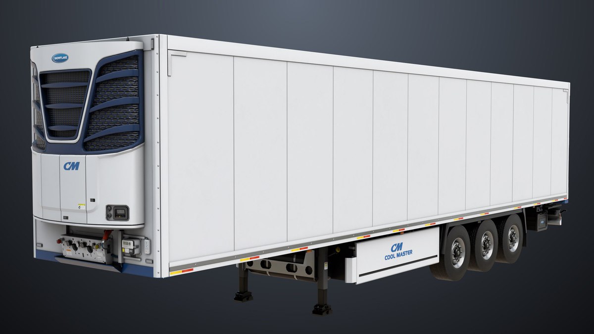 Refrigerator Trailer 05 URP HDRP Textures