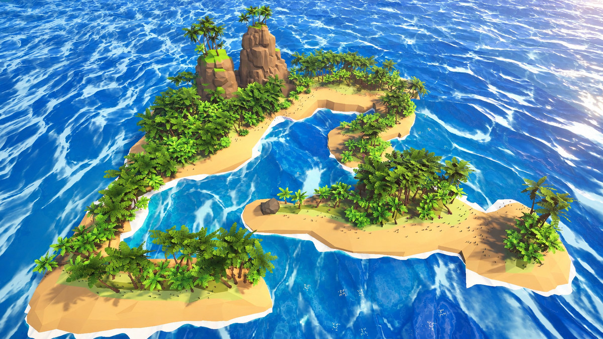 Tropical Island & Underwater Environment - Mini World Studio