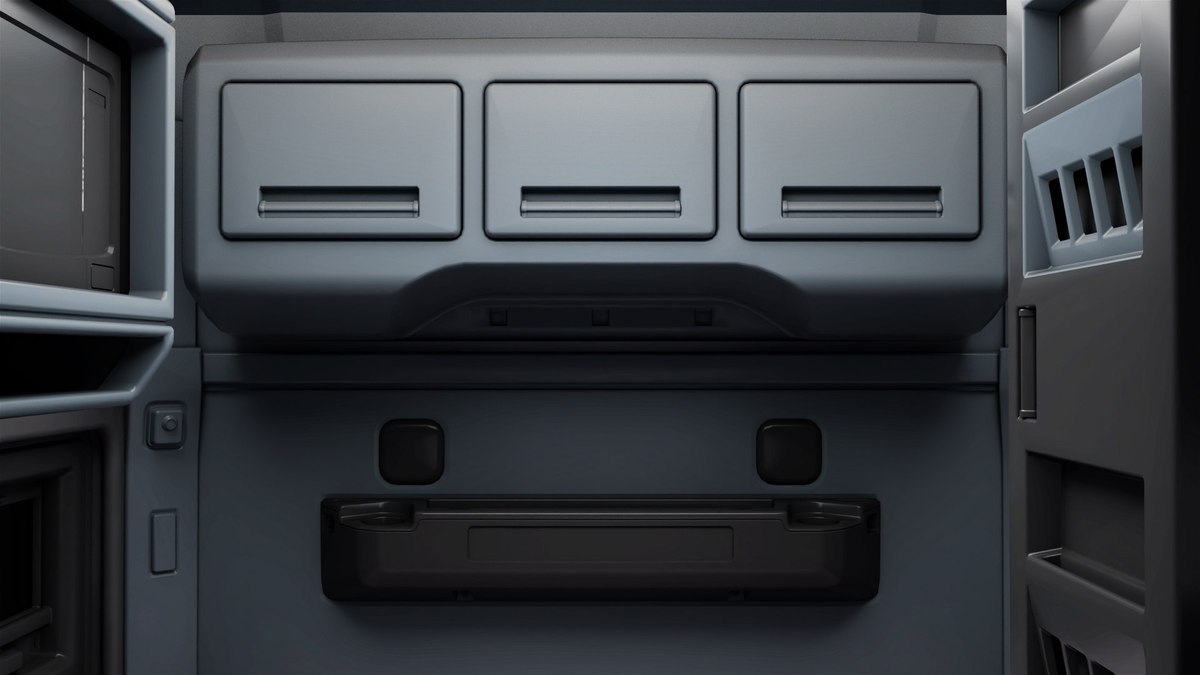 Heavy Truck Chassis 05 Grey Interior URP HDRP Textures