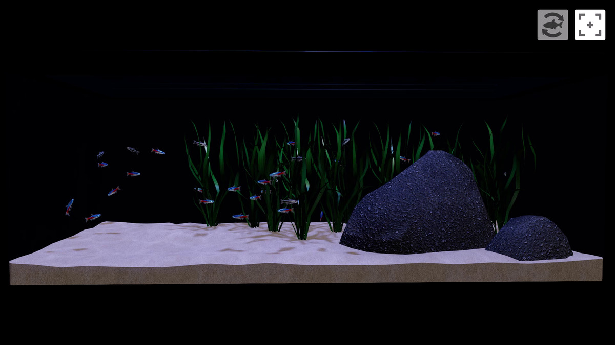 Fish School AI - Tropical Aquarium Set