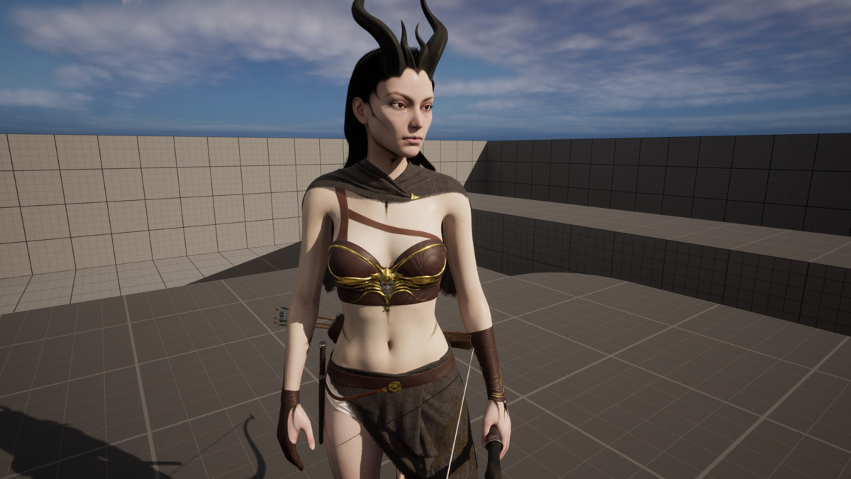 Fantasy Demones Archer