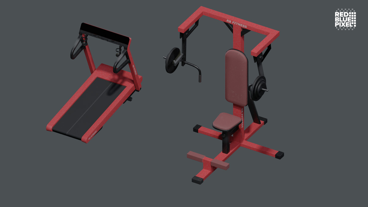 Modern Gym Equipment