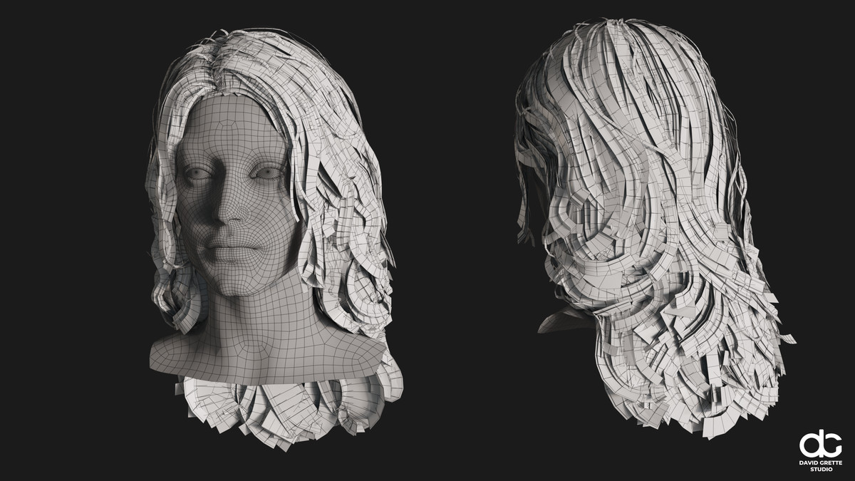 ULTIMATE HAIRSTYLE PACK 2026 | 20 PIECES | REALISTIC | Rigged hair, low-poly