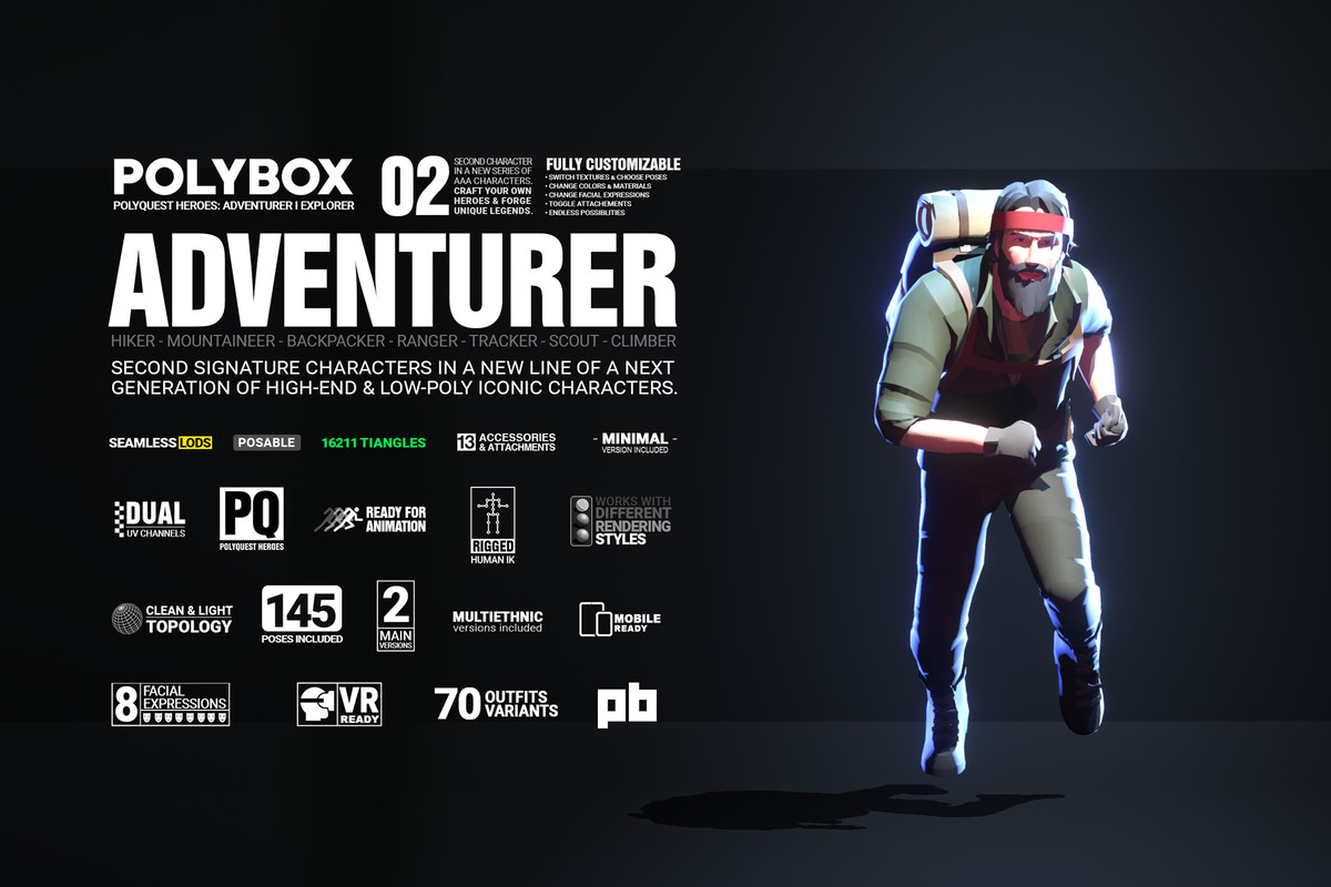 Polyquest Heroes: Adventurer I Explorer