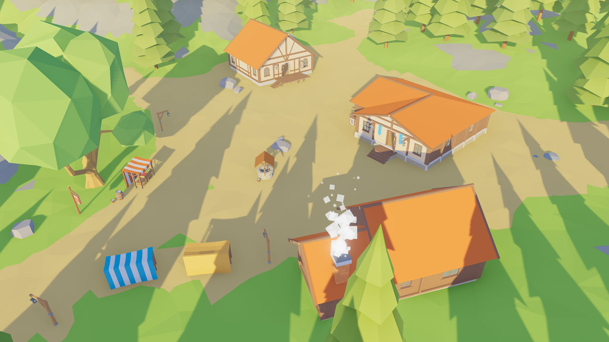 Low Poly Modular Medieval Buildings Pack