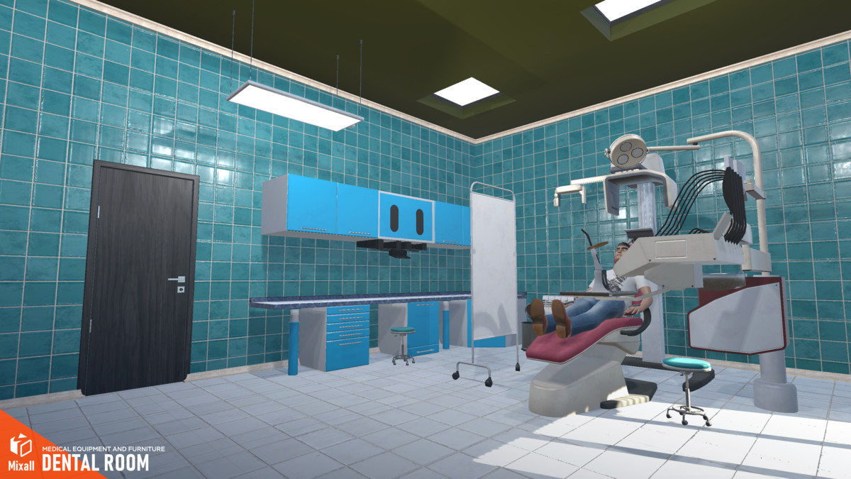 Dental Room - medical equipment and furniture