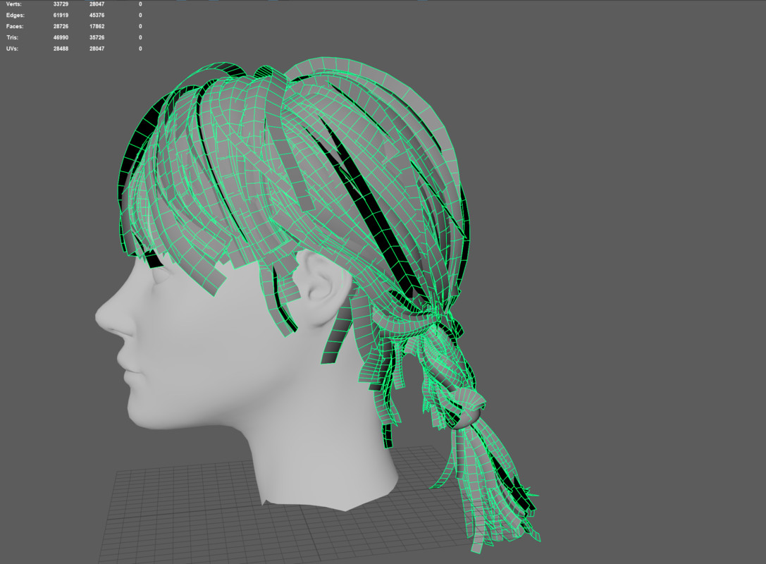 Essential Real-Time Hair Pack – Game-Ready Hairstyles for Unity