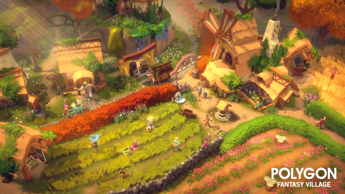 POLYGON - Fantasy Village - Art by Synty, image 14