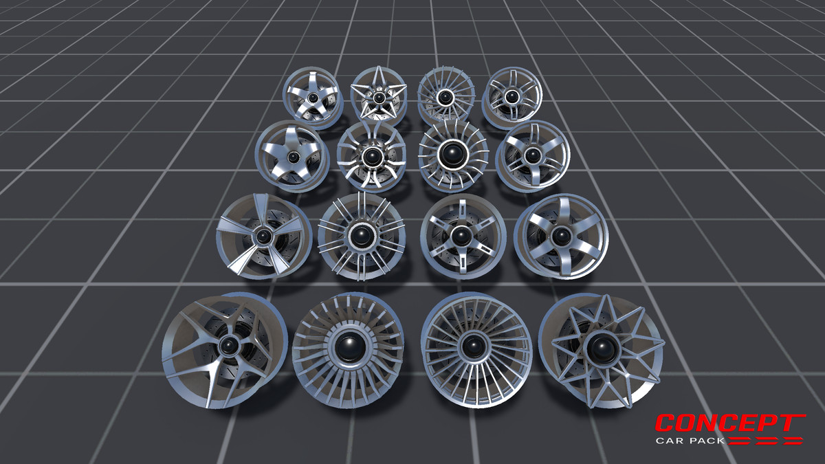 Concept Car Pack: 16 Car