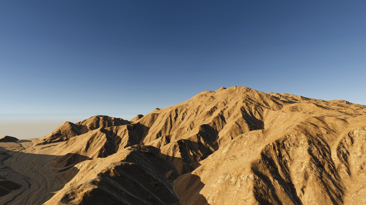 Mojave National Preserve Real-World Terrains 4K