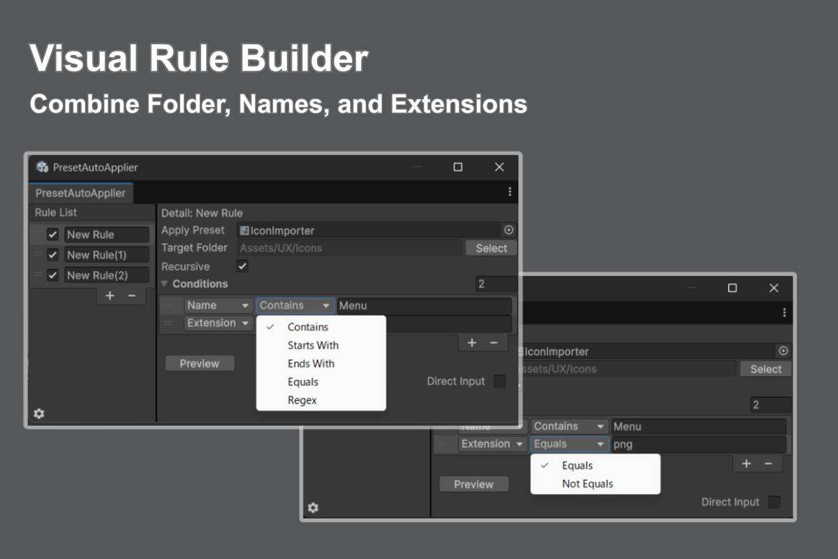 Preset Auto Applier: Rule-Based Auto-Setup on Import