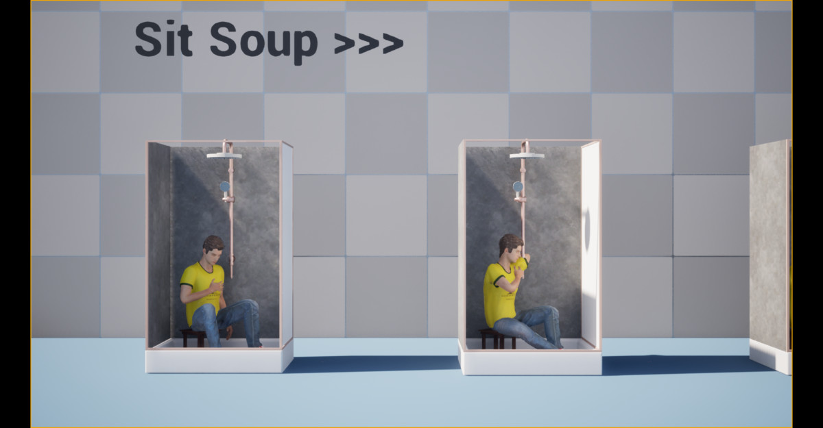 Shower NPC Animation