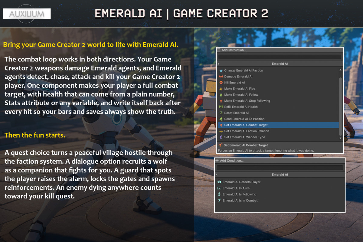 Emerald AI Integration | Game Creator 2
