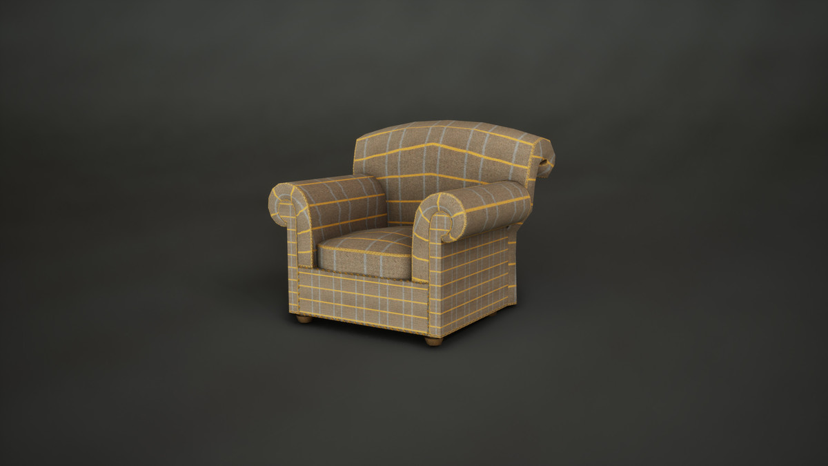 Upholstered Furniture Pack - Customizable 4K PBR Seating Collection Vol.01.