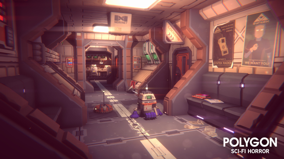 Sci-Fi Horror Pack - Synty POLYGON - Stylized Low Poly Assets