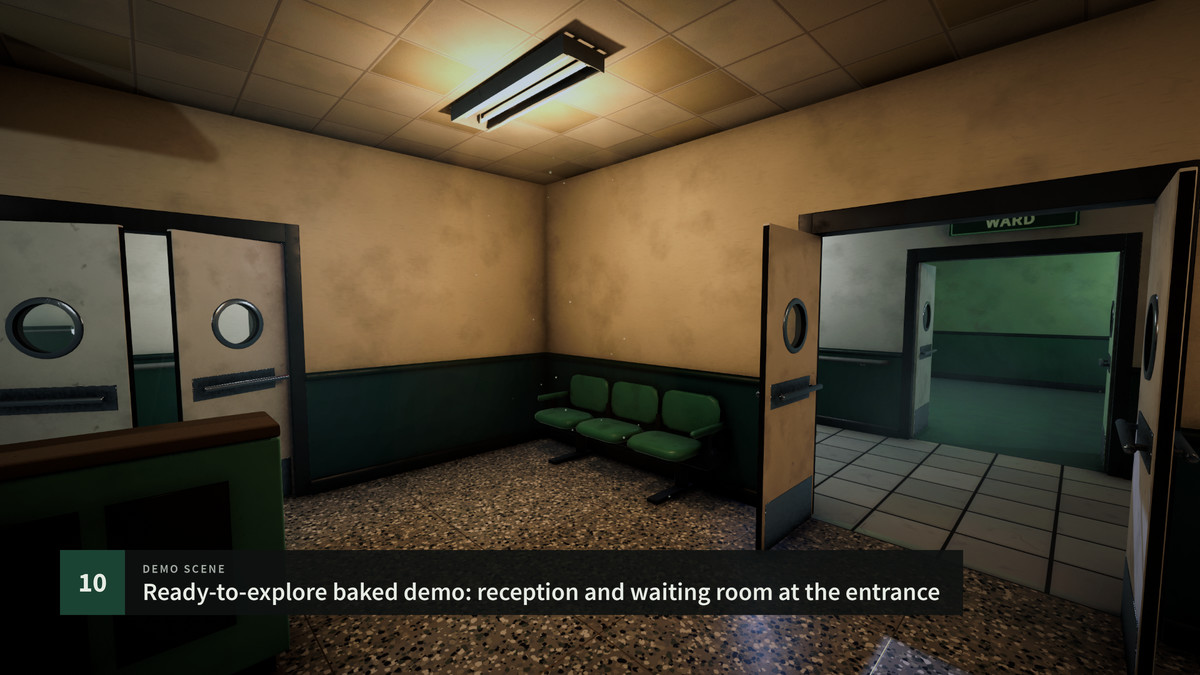 Real Horror Hospital - Procedural Hospital & Asylum Horror Level Generator