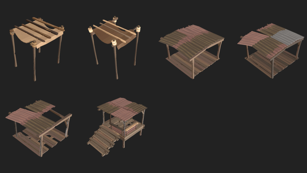Low Poly Swamp Village – ModulaCraft PRO