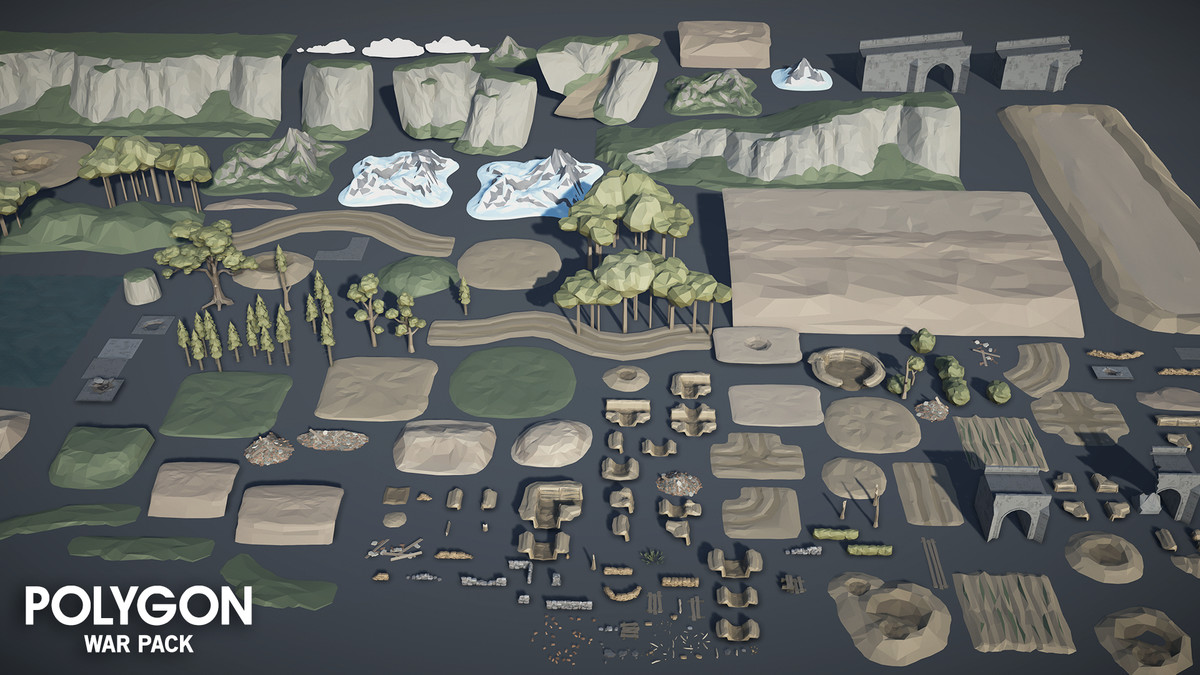 Value Bundle – POLYGON War Pack and WWI Map
