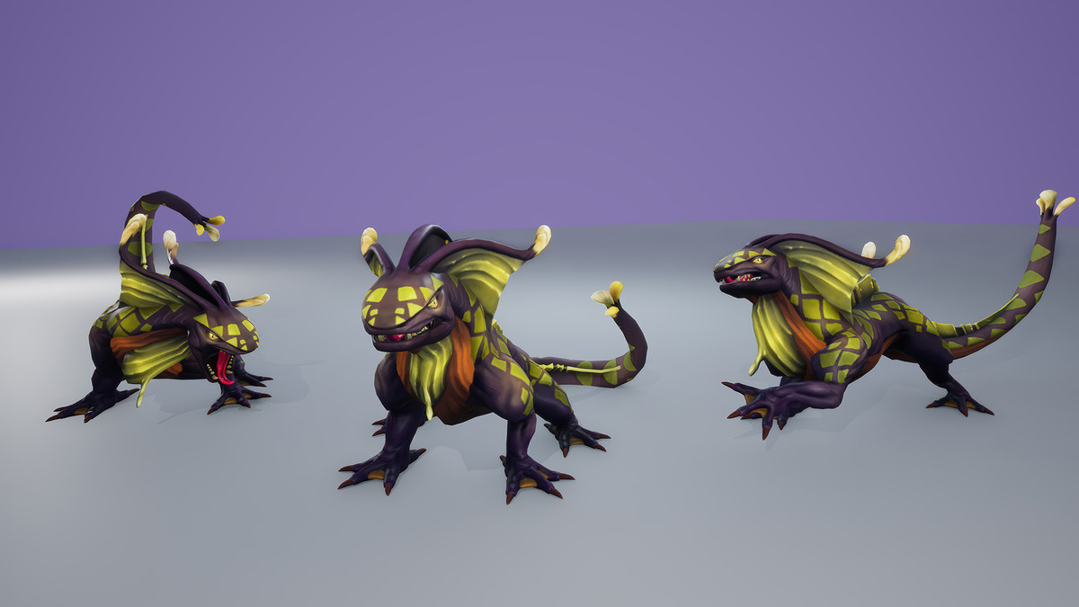 Stylized Swamp Creatures