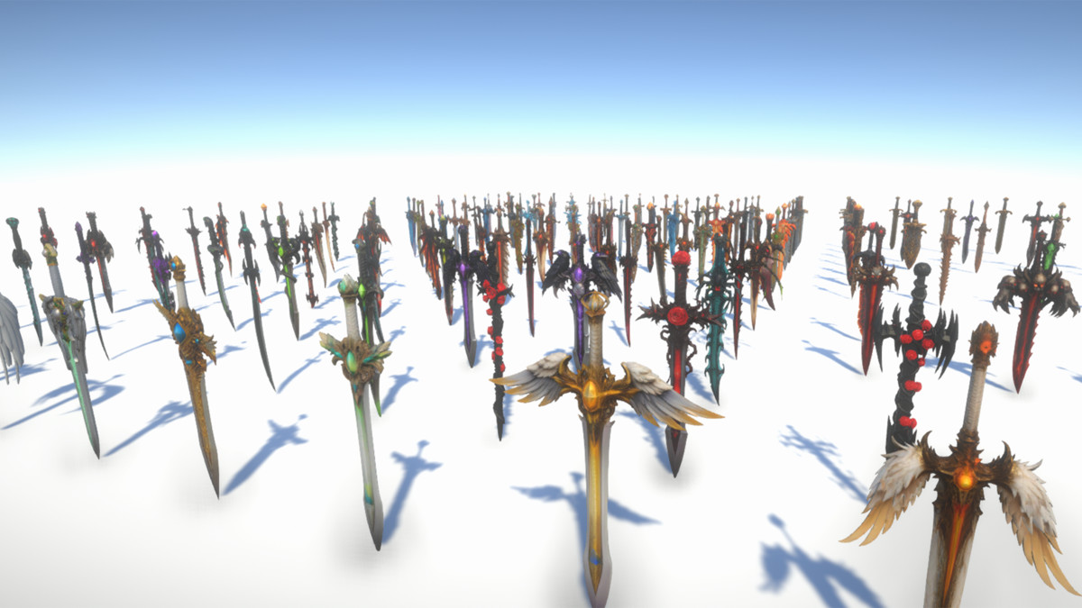 Legendary Swords Mega Pack