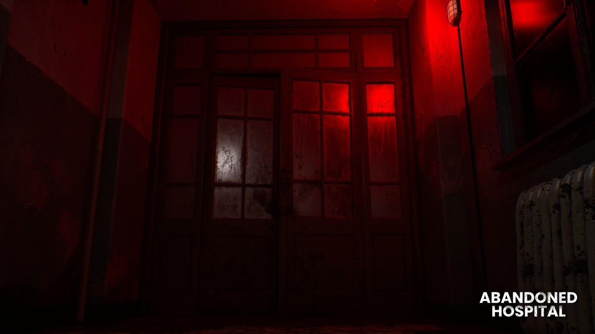 Abandoned Hospital Corridor