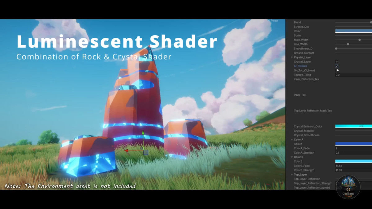 Procedural Stylized Rock Generator
