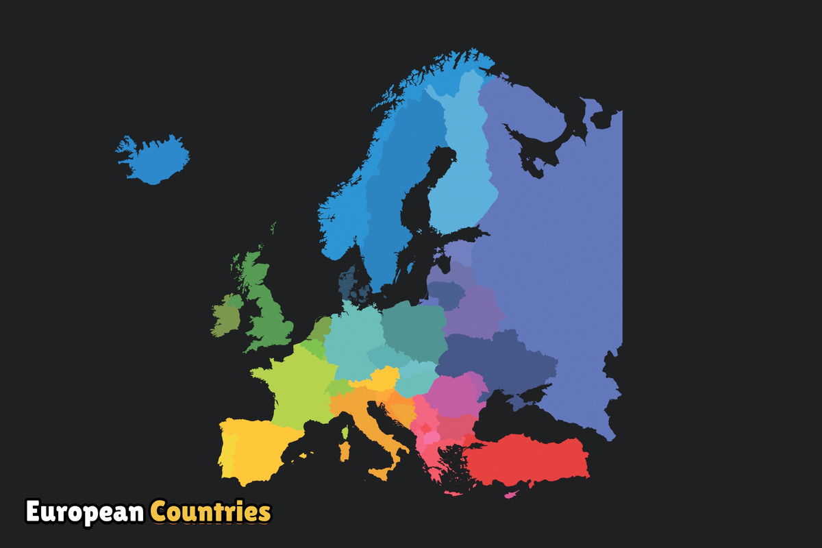 Toon Style Europe Map Pack