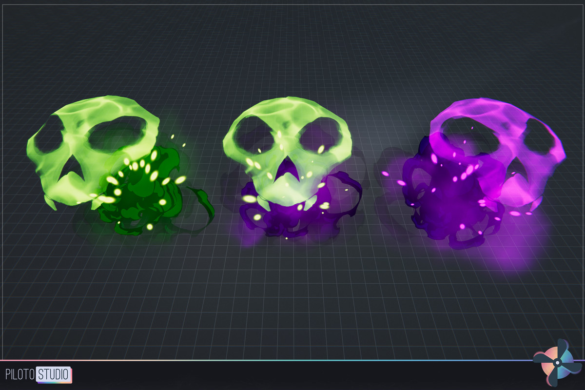 Poison Magic Stylized VFX Starter Kit