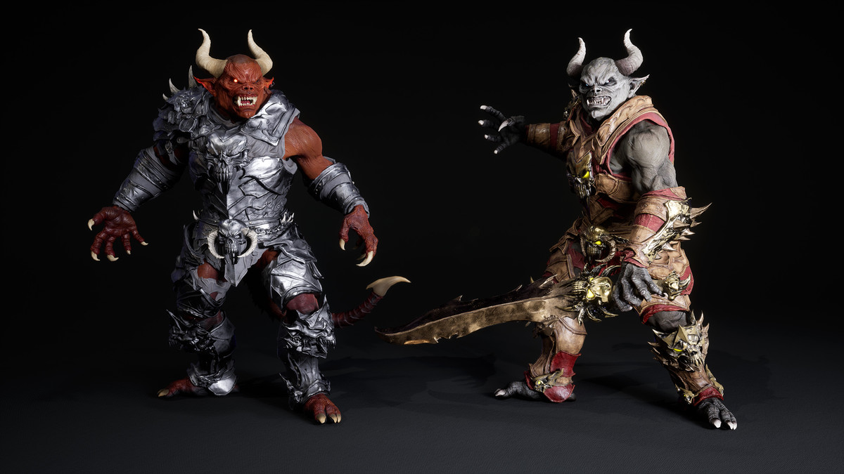Medieval Demon Creature