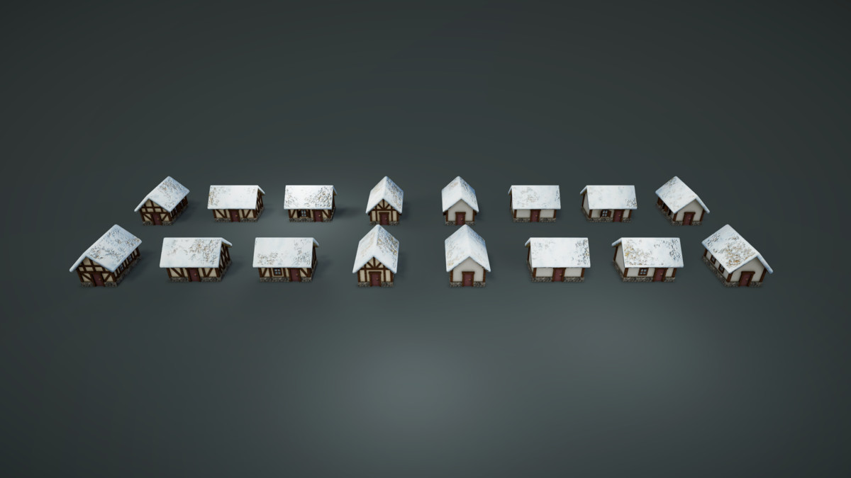 PIDI - Top Down: Medieval Houses Vol 2