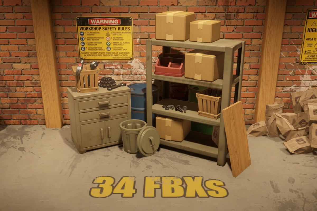 Stylized Workshop | Engineer Kit