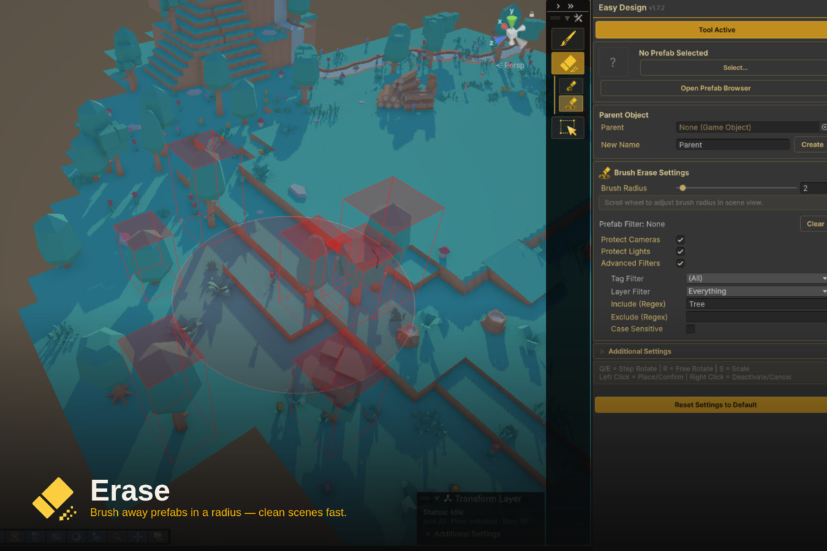 Easy Design - Editor Level Design Tool