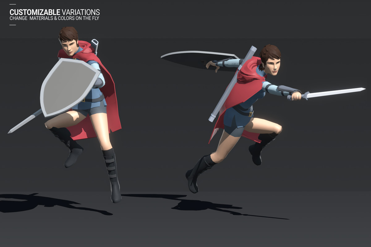 Polyquest Heroes: Warrior I Huntress