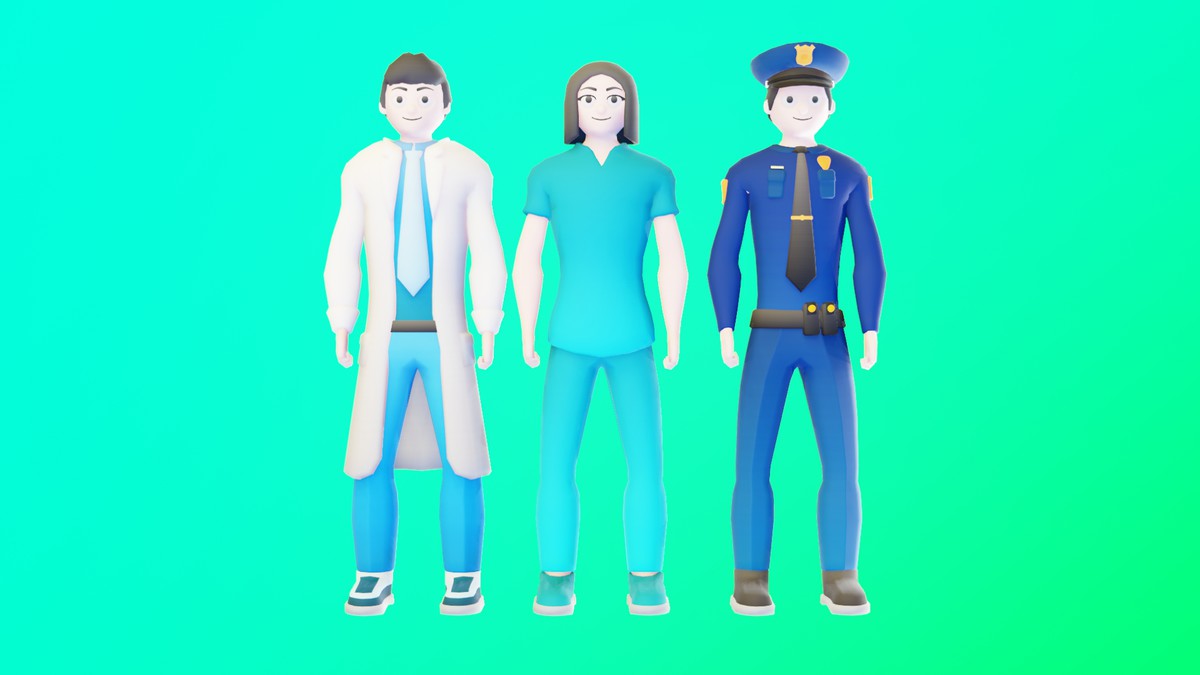 Casual Characters Pack 4 by IGS