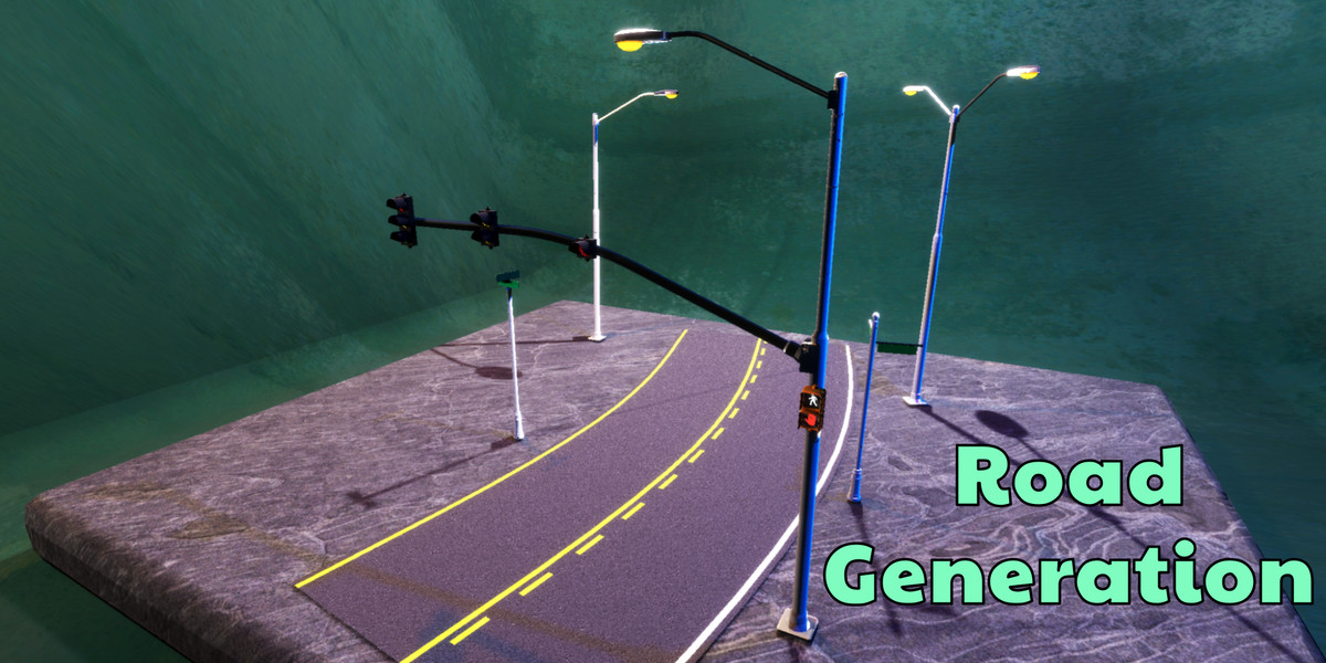 Traffic/Construction Props & Road Generation