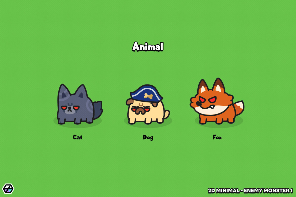 2D Minimal - Enemy Monster1